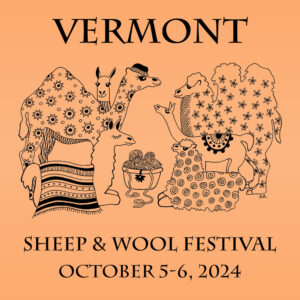 NEAOBA is a sponsor of the camelid display at the 2024 Vermont Sheep & Wool Festival
