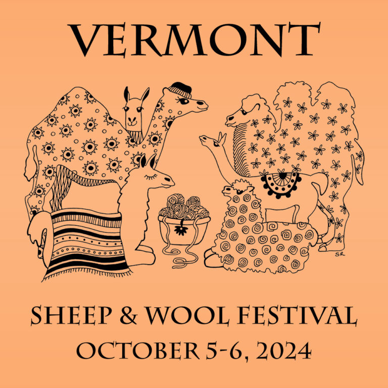 NEAOBA is a sponsor of the camelid display at the 2024 Vermont Sheep & Wool Festival