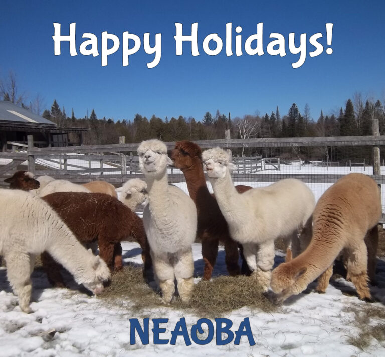 Happy HOlidays from New England Alpaca Owners & Breeders Association